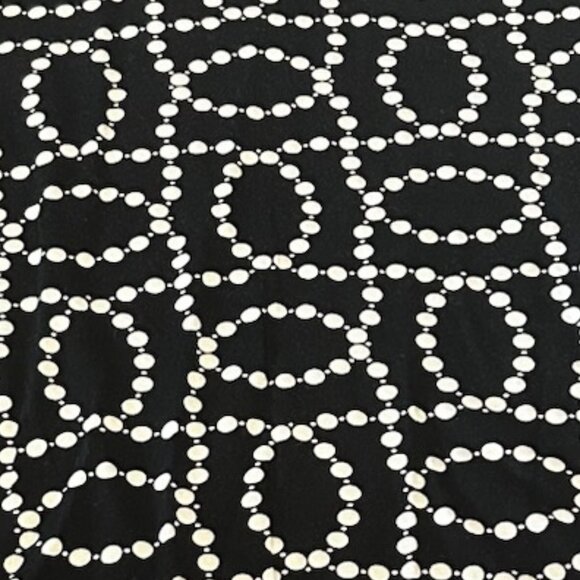 NWOT H&M Black & White Contemporary Modal Fitted Turtleneck Top - Picture 5 of 5